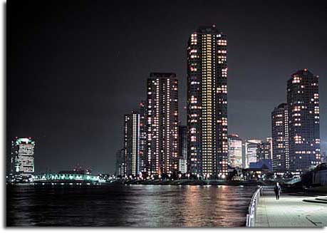 月島の夜景