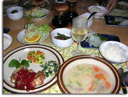ユースの食事