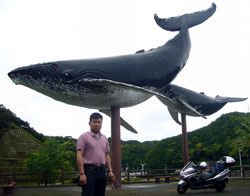 鯨のオブジェ