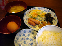 朝食