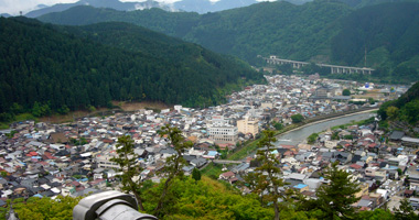 郡上八幡の町並み