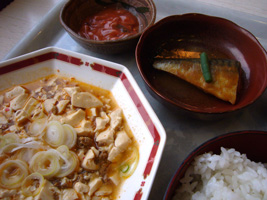 夕食